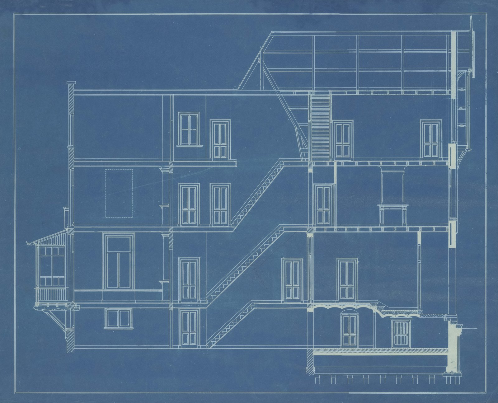 Architectural blueprint